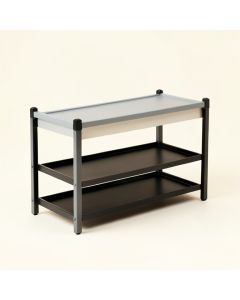 60 Pair Stackable Shoe Rack (synthetic illustration; no displayed measurements)