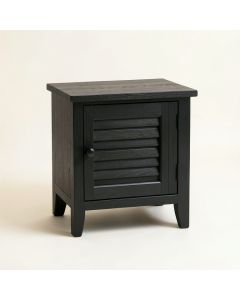 Dawn Bend Nightstand - Black (synthetic illustration; no displayed measurements)