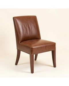 Mccrady Genuine Leather Upholstered Dining Chair (synthetic illustration; no displayed measurements)