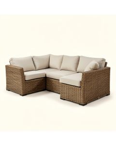 Tyrone Patio Sectional With Cushion (synthetic illustration; no displayed measurements)