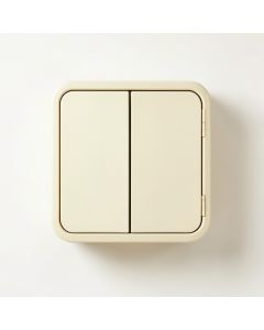 Olive Bridge Wall-Mounted Entry Cabinet - Cream (synthetic illustration; no displayed measurements)