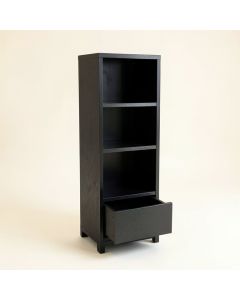 Heath Arc Narrow Cubby Tower (synthetic illustration; no displayed measurements)