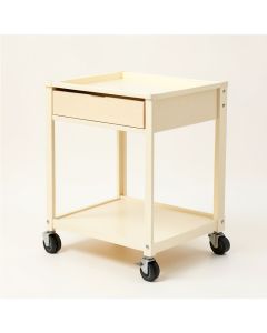 Ash Dale Empty Rolling Workshop Cart - Cream (synthetic illustration; no displayed measurements)