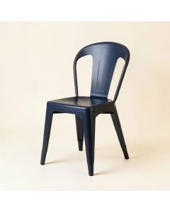 Wren Bluff Dining Chair - Navy (synthetic illustration; no displayed measurements)