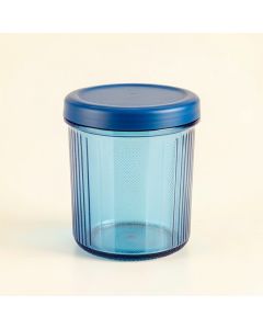 Harbor Bend Storage Canister With Lid - Blue (synthetic illustration; no displayed measurements)