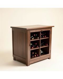 Celia Bar With Wine Storage (synthetic illustration; no displayed measurements)