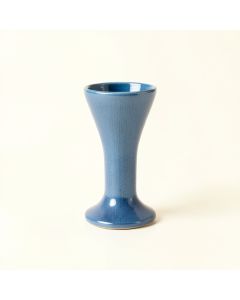 Fern Crest Empty Candle Holder - Blue (synthetic illustration; no displayed measurements)