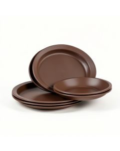 Jarl Cubby Bear 12 Piece Melamine Dinnerware Set , Service For 4 (synthetic illustration; no displayed measurements)
