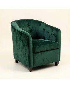 Evangely Tufted Velvet Side Chair (synthetic illustration; no displayed measurements)