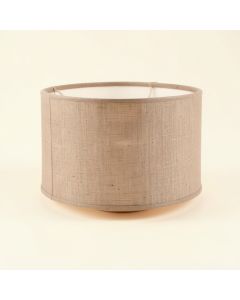 10 '' W Linen Oval Lamp Shade ( Spider ) (synthetic illustration; no displayed measurements)
