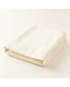 Moss Bluff Bath Towel - Cream (synthetic illustration; no displayed measurements)