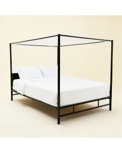Celeste Canopy Bed (synthetic illustration; no displayed measurements)