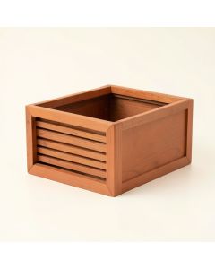 Cedar Canyon Empty Furniture-Style Litter Enclosure - Terracotta (synthetic illustration; no displayed measurements)