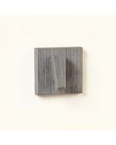 Harbor Bend Wall-Mounted Robe Hook - Gray (synthetic illustration; no displayed measurements)