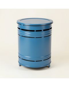 Laurel Arc Closed Garden Compost Bin - Blue (synthetic illustration; no displayed measurements)