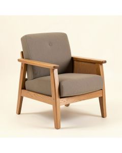 Clora Polyester Armchair (synthetic illustration; no displayed measurements)