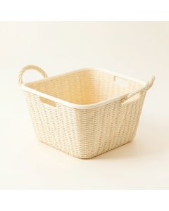 Vale Bend Empty Storage Basket - Cream (synthetic illustration; no displayed measurements)