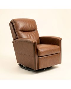 Fortunio 26.5 '' Wide Faux Leather Manual Swivel Standard Recliner (synthetic illustration; no displayed measurements)