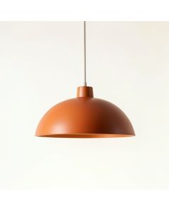 Fern Arc Pendant Light Suspended From One Plain Cable (synthetic illustration; no displayed measurements)