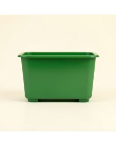 Pine Branch Empty Raised Planter - Green (synthetic illustration; no displayed measurements)