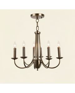 Kujo 6 - Light Candle Style Drum Chandelier (synthetic illustration; no displayed measurements)