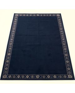 Alder Crest Rectangular Area Rug - Navy (synthetic illustration; no displayed measurements)