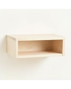 Briar Bridge Wall-Mounted Shelf - Ivory (synthetic illustration; no displayed measurements)