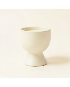 Moss Bend Empty Candle Holder - Ivory (synthetic illustration; no displayed measurements)