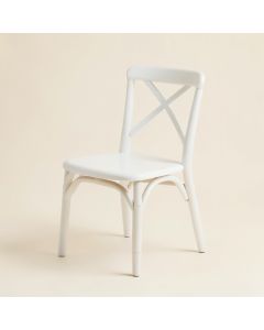 Dune Bend Dining Chair - White (synthetic illustration; no displayed measurements)