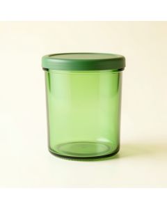 Moss Bluff Storage Canister With Lid - Green (synthetic illustration; no displayed measurements)