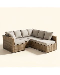 Branchesi Patio Sectional With Cushions (synthetic illustration; no displayed measurements)