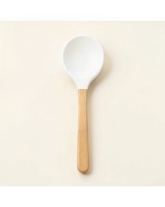 Elm Canyon Cooking Spoon - White (synthetic illustration; no displayed measurements)