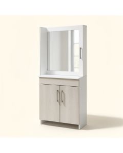 Phoebe Drilling Wall Mount 38 '' Rectangular Single Bathroom Vanity Set With Handles (synthetic illustration; no displayed measurements)