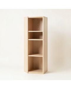 Hazel Crossing Narrow Cubby Tower - Beige (synthetic illustration; no displayed measurements)
