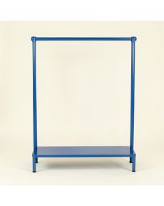 Fern Bend Empty Garment Rack - Blue (synthetic illustration; no displayed measurements)