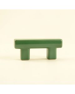Lake Bluff Cabinet Handle Without Packaging - Green (synthetic illustration; no displayed measurements)