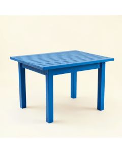 Cedar Branch Patio Table - Blue (synthetic illustration; no displayed measurements)