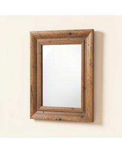 Rustic Beveled Accent Mirror (synthetic illustration; no displayed measurements)