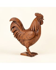 Rooster Wooden Wall Décor (synthetic illustration; no displayed measurements)