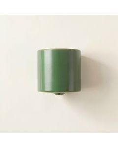 Dune Bridge Wall Sconce Mounted On A Plain Wall - Green (synthetic illustration; no displayed measurements)