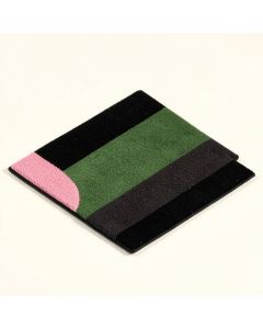 Hollyhocks 42.75 In . X 24.5 In . Non-Slip Outdoor Door Mat (synthetic illustration; no displayed measurements)