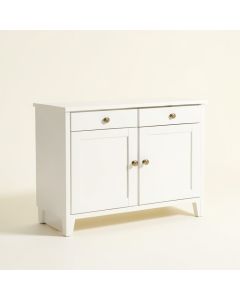 Kitchen Storage Sideboard And Buffet Server Cabinet-White Color (synthetic illustration; no displayed measurements)