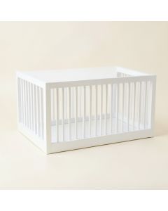 Rowan Arc Empty Furniture-Style Pet Crate (synthetic illustration; no displayed measurements)