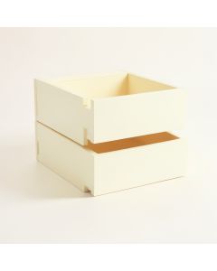 Hazel Bend Under-Desk Drawer Unit - Ivory (synthetic illustration; no displayed measurements)