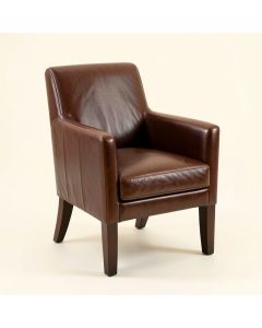Howe Genuine Leather Upholstered Dining Chair (synthetic illustration; no displayed measurements)