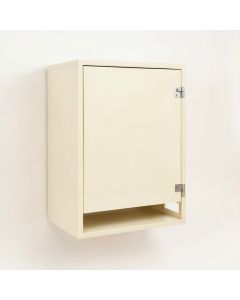 Field Bridge Wall-Mounted Laundry Cabinet - Cream (synthetic illustration; no displayed measurements)