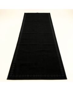 Aspen Bluff Narrow Runner Rug - Black (synthetic illustration; no displayed measurements)