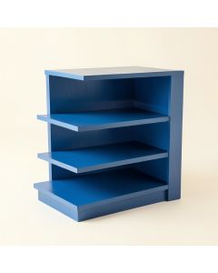 Hill Dale Desktop Shelving Unit - Blue (synthetic illustration; no displayed measurements)