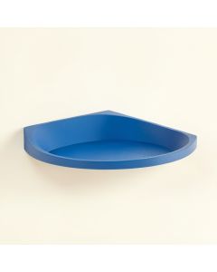 Cedar Bend Wall-Mounted Cat Perch - Blue (synthetic illustration; no displayed measurements)