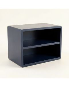 Shore Bend Low Toy Storage Unit - Navy (synthetic illustration; no displayed measurements)
